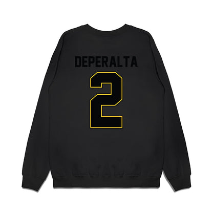 PLU - NCAA Football : Layne DePeralta - Vintage Helmet Premium Crewneck Sweatshirt-1