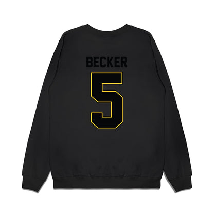 PLU - NCAA Football : Cole Becker - Vintage Helmet Premium Crewneck Sweatshirt-1