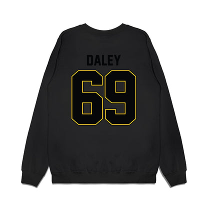 PLU - NCAA Football : Aron Daley - Vintage Helmet Premium Crewneck Sweatshirt-1