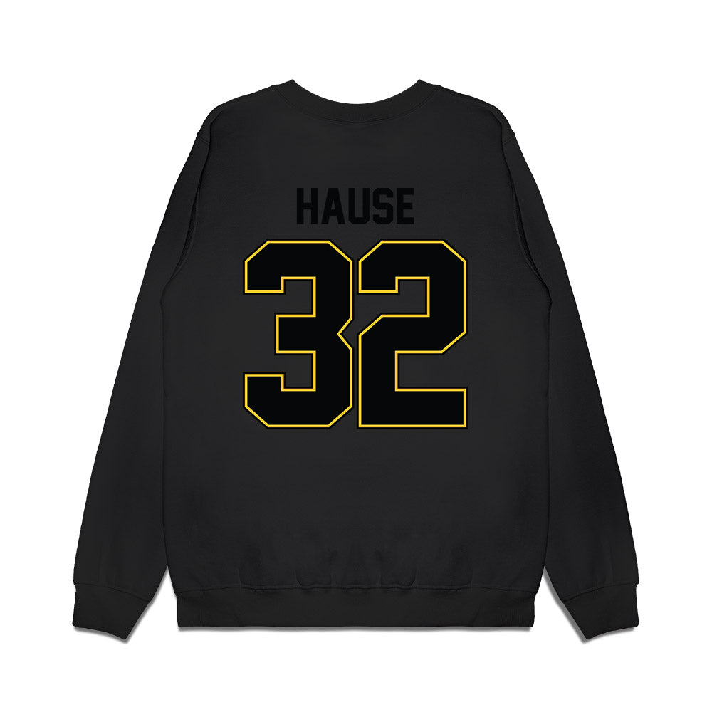 PLU - NCAA Football : Michael Hause - Vintage Helmet Premium Crewneck Sweatshirt-1