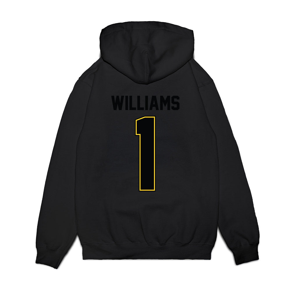 PLU - NCAA Football : Mouse Williams - Vintage Helmet Premium Hooded Sweatshirt-1