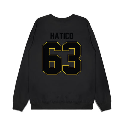 PLU - NCAA Football : Aeryk Hatico - Vintage Helmet Premium Crewneck Sweatshirt-1