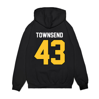 Ferris State - NCAA Football : Razah Townsend - Vintage Helmet Premium Hooded Sweatshirt-1