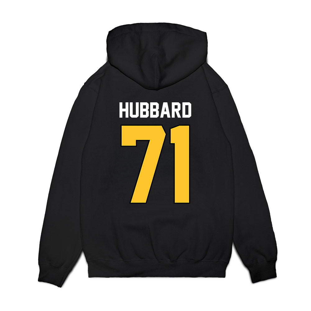 Ferris State - NCAA Football : Bubba Hubbard - Vintage Helmet Premium Hooded Sweatshirt-1