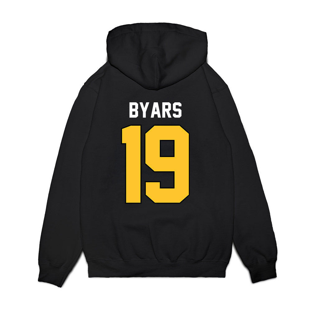 Ferris State - NCAA Football : Zay Byars - Vintage Helmet Premium Hooded Sweatshirt-1