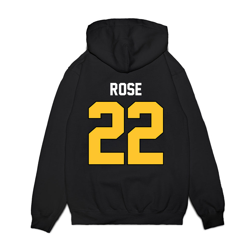 Ferris State - NCAA Football : Brady Rose - Vintage Helmet Premium Hooded Sweatshirt-1