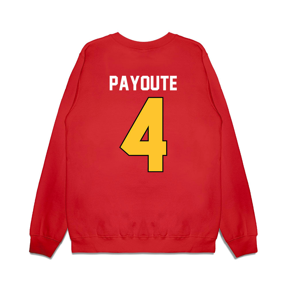 Ferris State - NCAA Football : Justin payoute - Vintage Helmet Premium Crewneck Sweatshirt-1