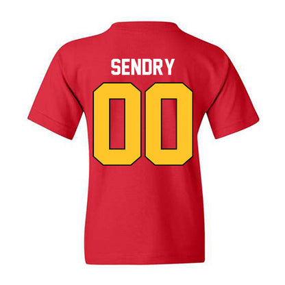 Ferris State - NCAA Football : Caseton Sendry - Vintage Helmet Youth T-Shirt-1