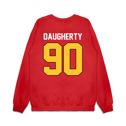 Ferris State - NCAA Football : Royce Daugherty - Vintage Helmet Premium Crewneck Sweatshirt-1