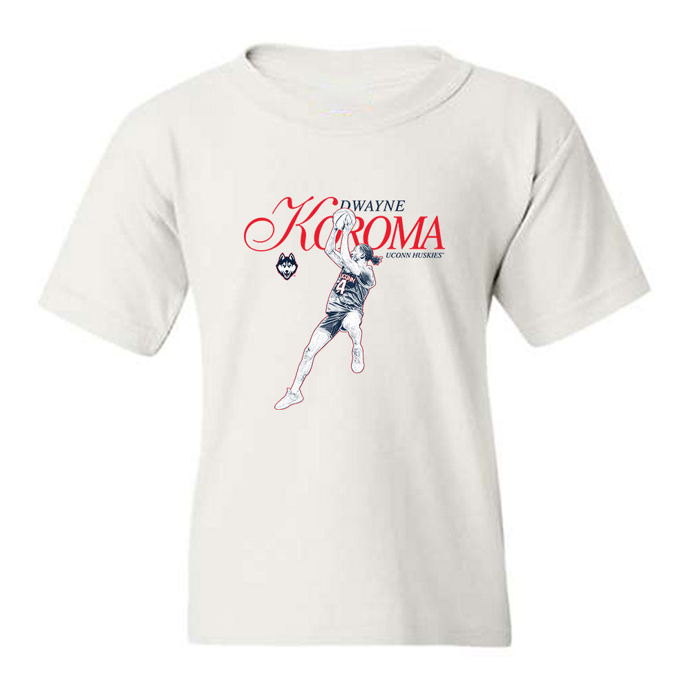 UConn - NCAA Men's Basketball : Dwayne Koroma - Legacy Youth T-Shirt-0