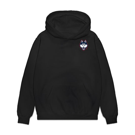 UConn - NCAA Men's Basketball : Jayden Ross - Graphic Premium Hooded Sweatshirt-0
