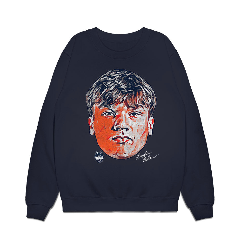 UConn - NCAA Men's Basketball : Braylon Mullins - Graphic Tee Premium Crewneck Sweatshirt-0