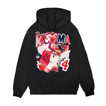 UConn - NCAA Men's Basketball : Dwayne Koroma - Graphic Premium Hooded Sweatshirt-1