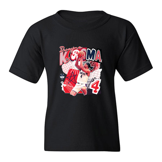 UConn - NCAA Men's Basketball : Dwayne Koroma - Graphic Youth T-Shirt-0
