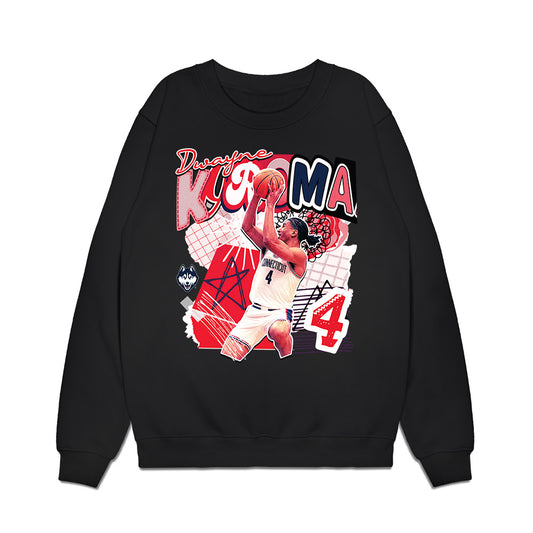 UConn - NCAA Men's Basketball : Dwayne Koroma - Graphic Premium Crewneck Sweatshirt-0