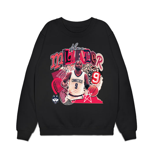 UConn - NCAA Men's Basketball : Alec Millender - Premium Crewneck Sweatshirt-0