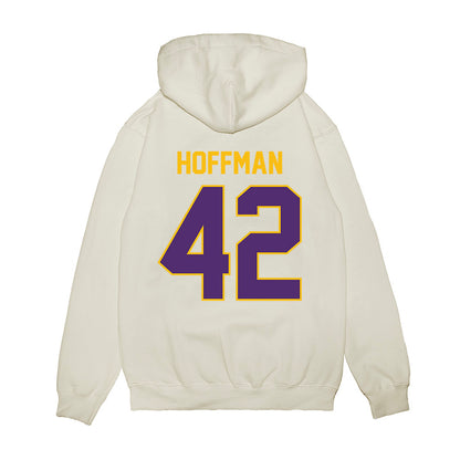 Minn. St. - NCAA Football : Colton Hoffman - Vintage Helmet Premium Hooded Sweatshirt-1