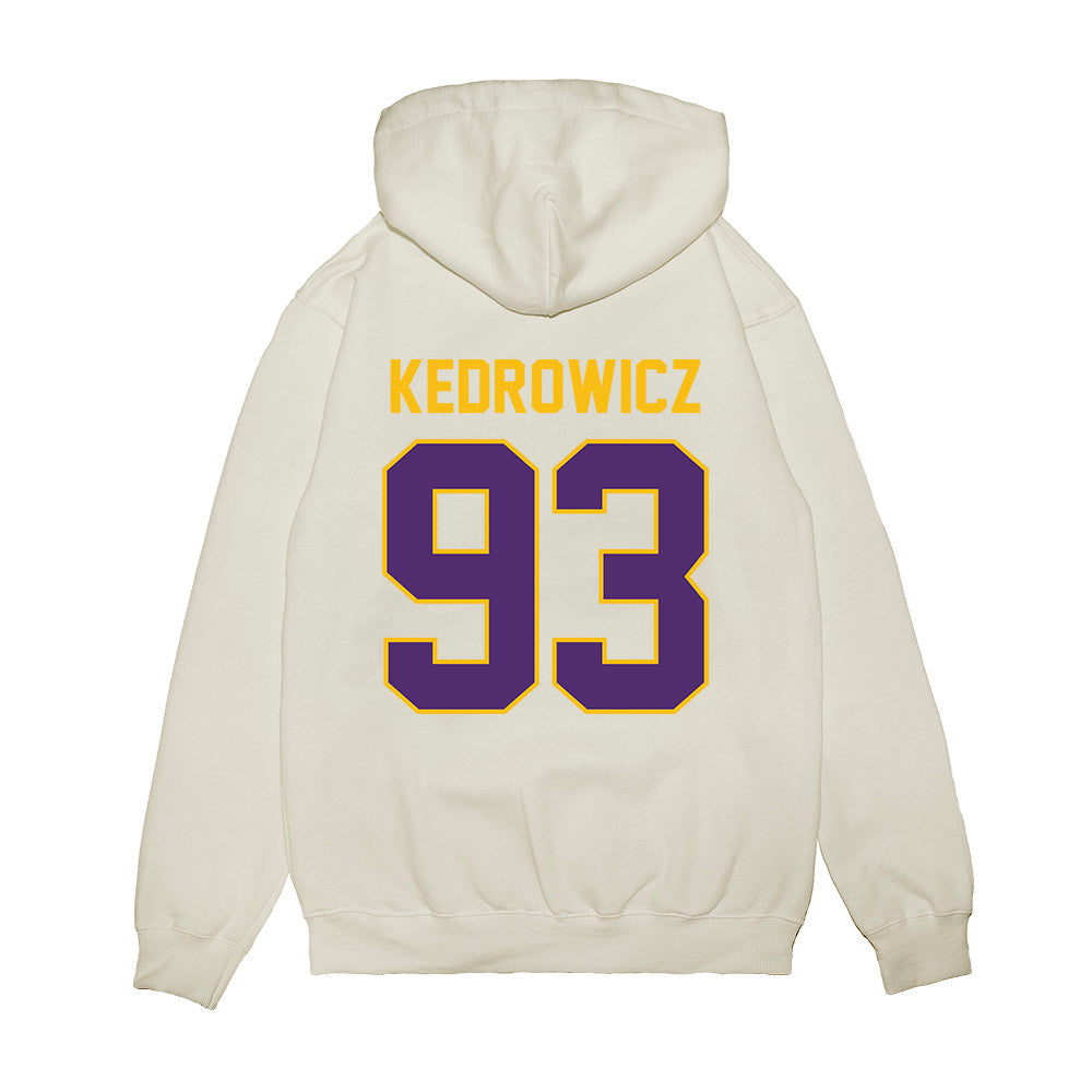 Minn. St. - NCAA Football : Robby Kedrowicz - Vintage Helmet Premium Hooded Sweatshirt-1