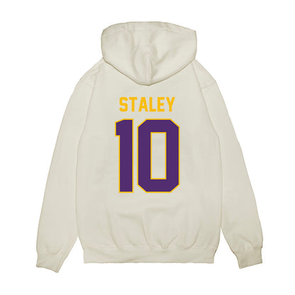 Minn. St. - NCAA Football : Eleazar Staley - Vintage Helmet Premium Hooded Sweatshirt-1