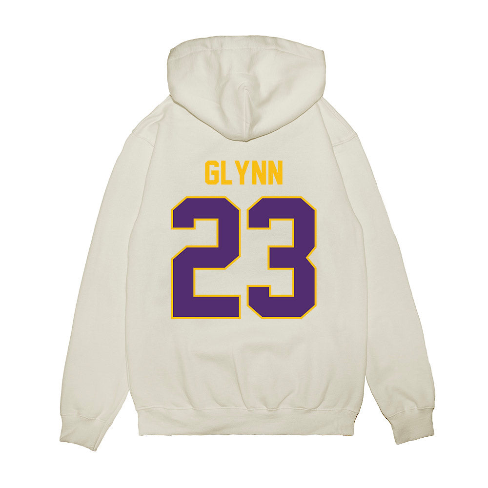 Minn. St. - NCAA Football : Adam Glynn - Vintage Helmet Premium Hooded Sweatshirt-1