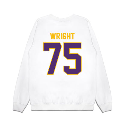 Minn. St. - NCAA Football : Magnus Wright - Vintage Helmet Premium Crewneck Sweatshirt-1