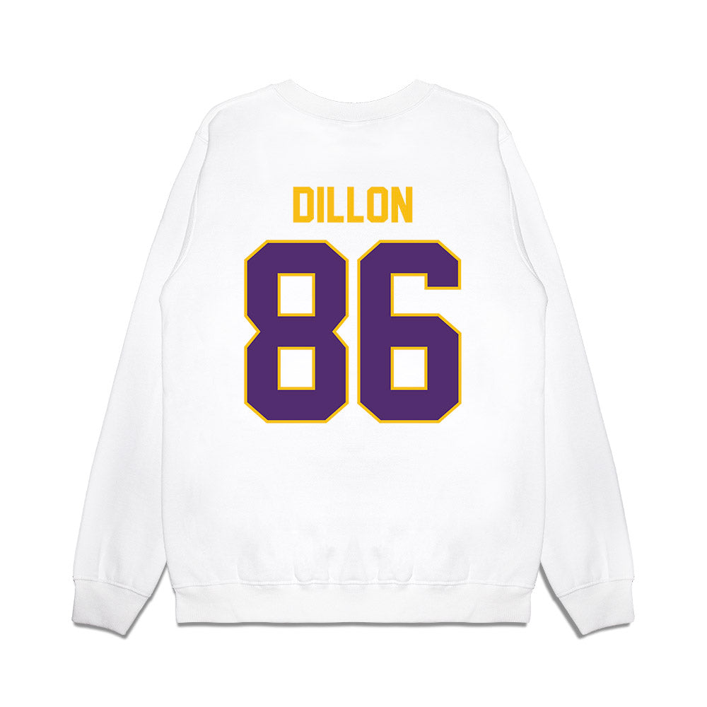 Minn. St. - NCAA Football : Hudson Dillon - Vintage Helmet Premium Crewneck Sweatshirt-1
