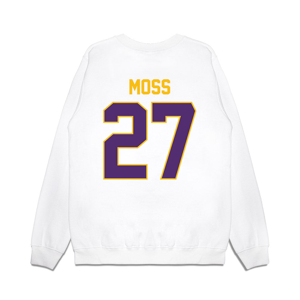 Minn. St. - NCAA Football : Tyler Moss - Vintage Helmet Premium Crewneck Sweatshirt-1