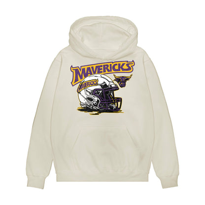 Minn. St. - NCAA Football : Eleazar Staley - Vintage Helmet Premium Hooded Sweatshirt-0