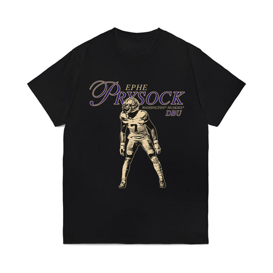 Washington - NCAA Football : Ephesians Prysock - Legacy Comfort Colors T-Shirt-0