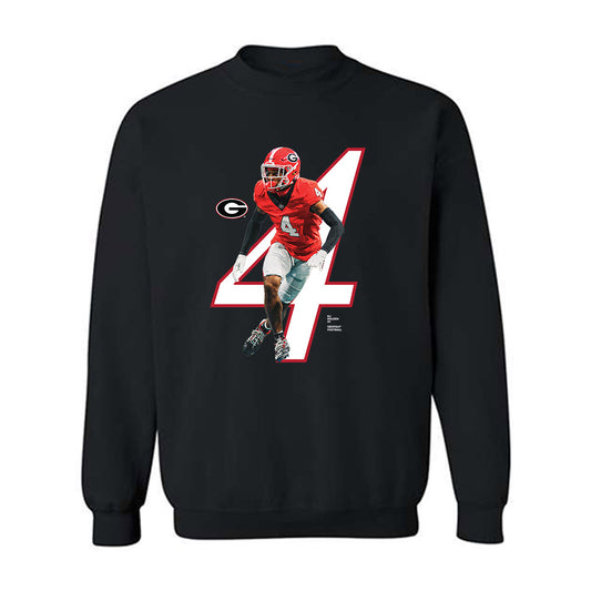 Georgia - NCAA Football : KJ Bolden - Breakthrough Crewneck Sweatshirt-0