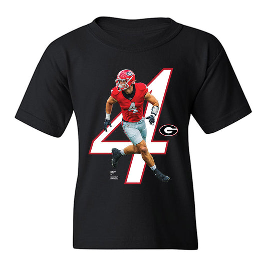 Georgia - NCAA Football : Oscar Delp - Breakthrough Youth T-Shirt-0
