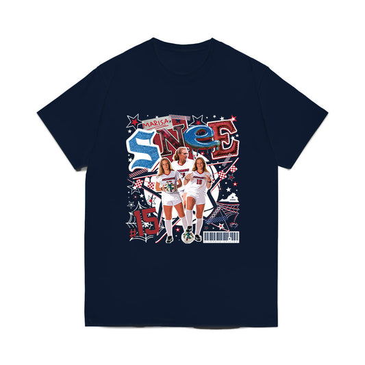 Richmond - NCAA Women's Soccer : Marisa Snee - Collage Comfort Colors T-Shirt-0