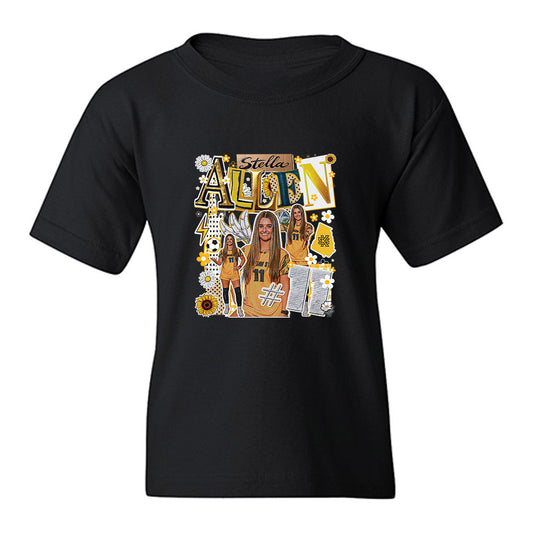 Kennesaw - NCAA Women's Soccer : Stella Allen - Collage Youth T-Shirt-0