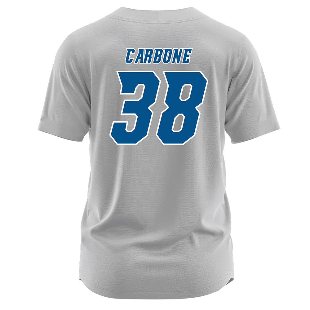Delaware - NCAA Baseball : Cole Carbone - Grey Jersey-1