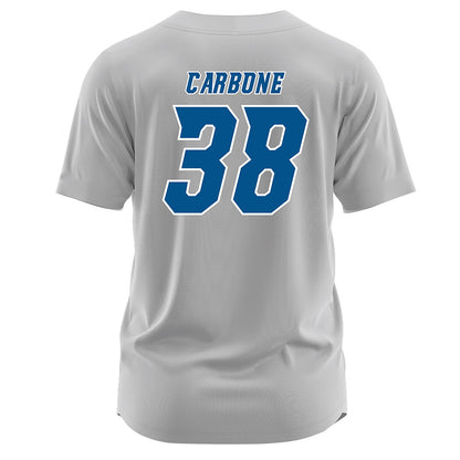 Delaware - NCAA Baseball : Cole Carbone - Grey Jersey-1