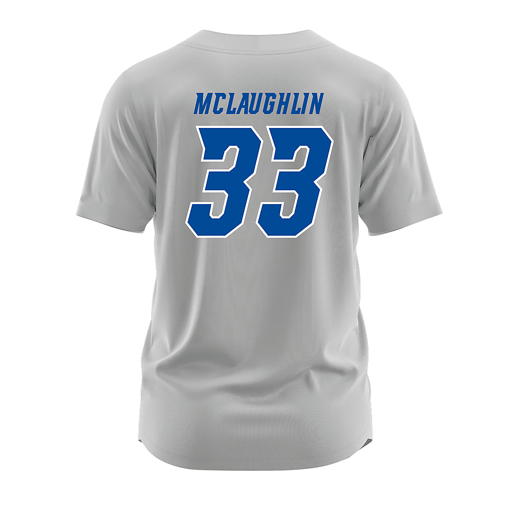 Delaware - NCAA Baseball : Ryan McLaughlin - Grey Jersey-1