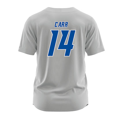 Delaware - NCAA Baseball : Harry Carr - Grey Jersey-1