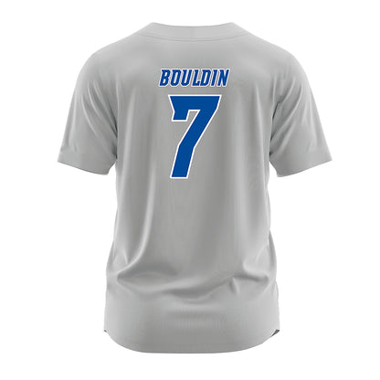 Delaware - NCAA Baseball : Evan Bouldin - Grey Jersey-1