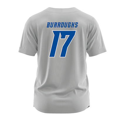 Delaware - NCAA Baseball : Noah Burroughs - Grey Jersey-1