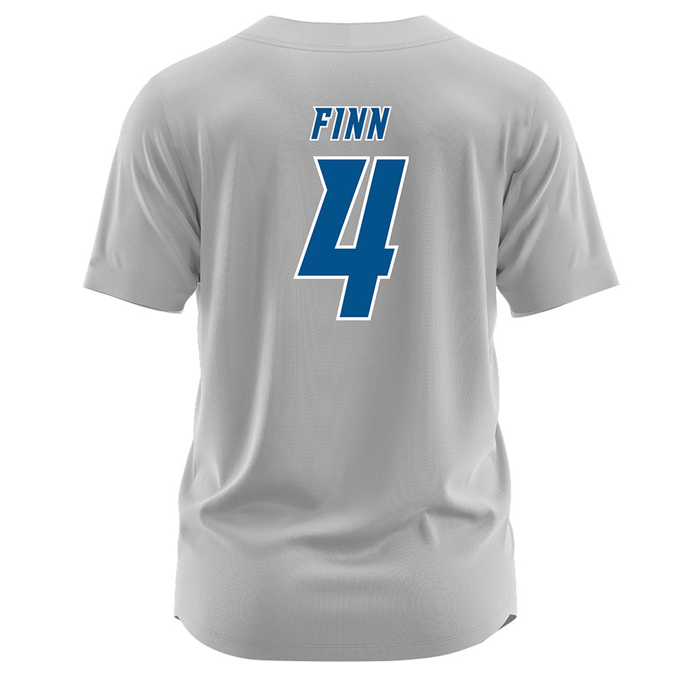 Delaware - NCAA Baseball : Rory Finn - Grey Jersey-1