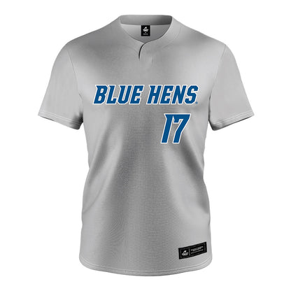 Delaware - NCAA Baseball : Noah Burroughs - Grey Jersey-0