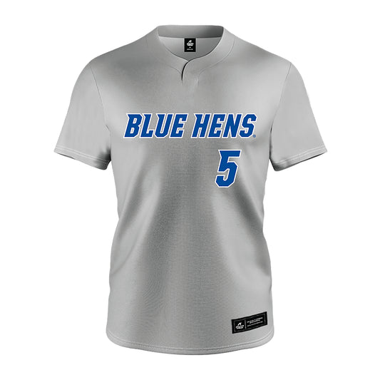 Delaware - NCAA Baseball : Jeremy Wolf - Grey Jersey-0