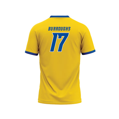 Delaware - NCAA Baseball : Noah Burroughs - Yellow Baseball Jersey-1