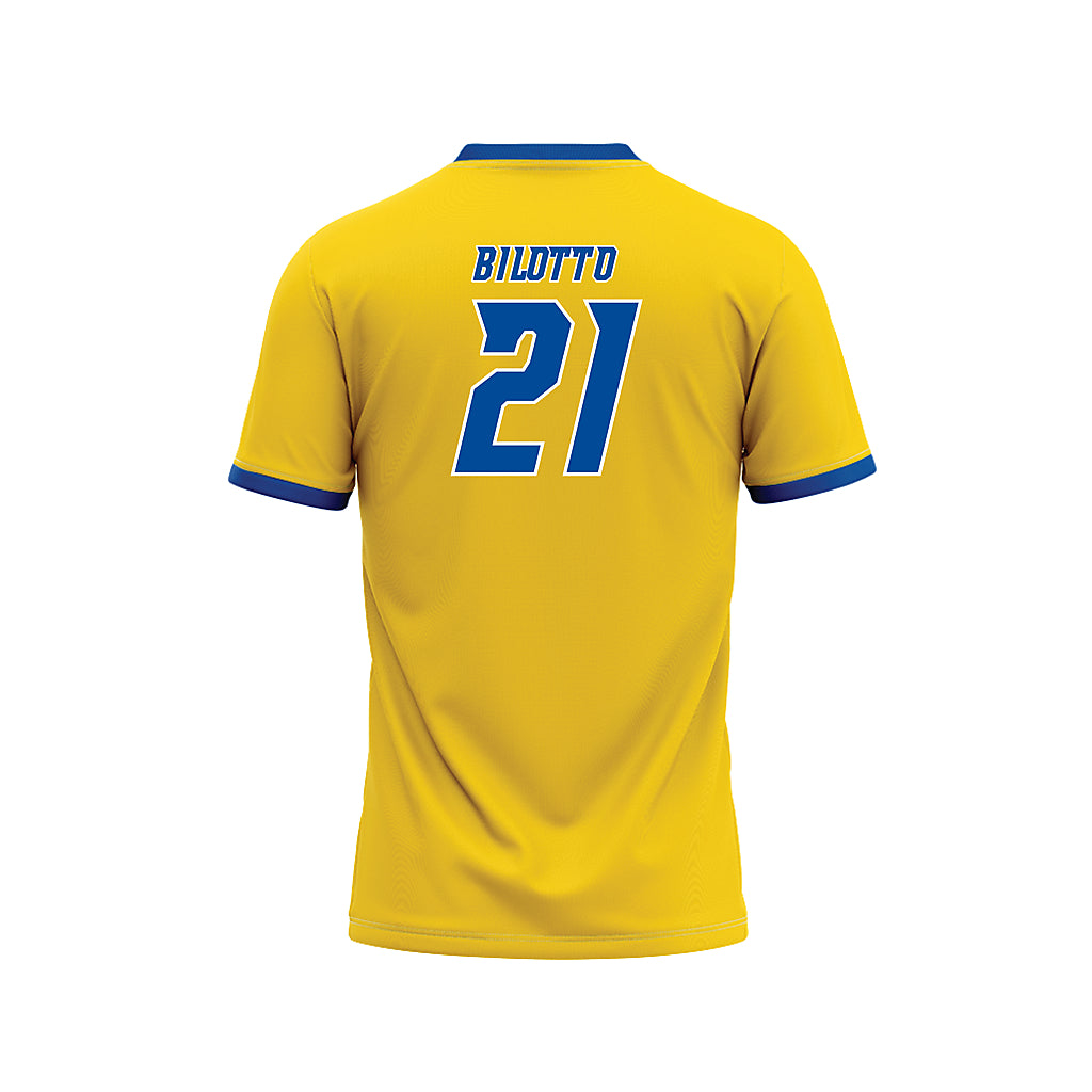 Delaware - NCAA Baseball : Nicholas Bilotto - Yellow Baseball Jersey-1