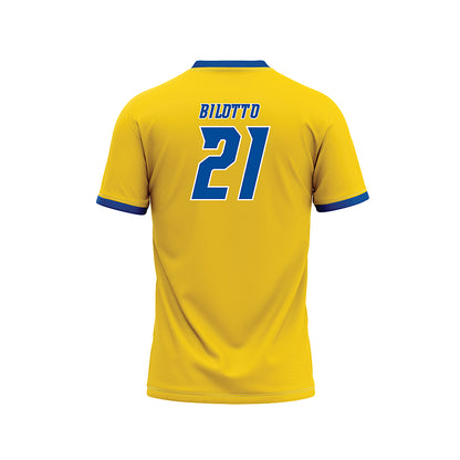 Delaware - NCAA Baseball : Nicholas Bilotto - Yellow Baseball Jersey-1