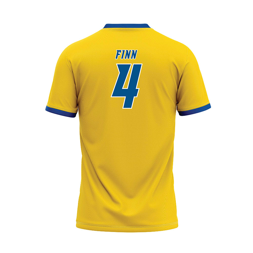 Delaware - NCAA Baseball : Rory Finn - Yellow Baseball Jersey-1
