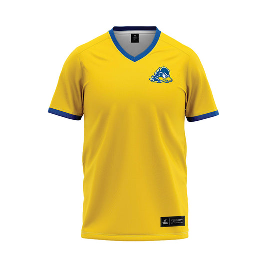 Delaware - NCAA Baseball : Evan Lewis - Yellow Baseball Jersey-0