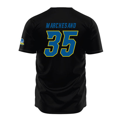 Delaware - NCAA Baseball : Jake Marchesano - Black Jersey-1