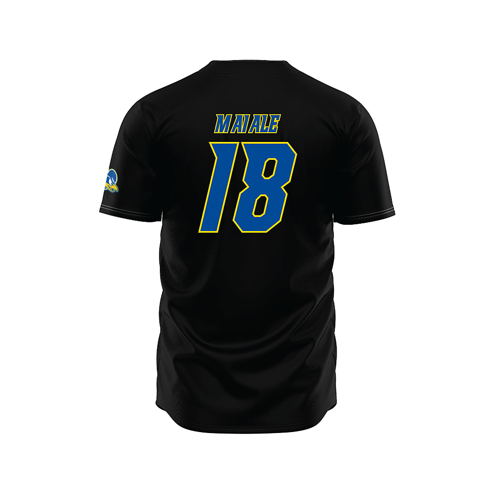Delaware - NCAA Baseball : Jack Maiale - Black Jersey-1