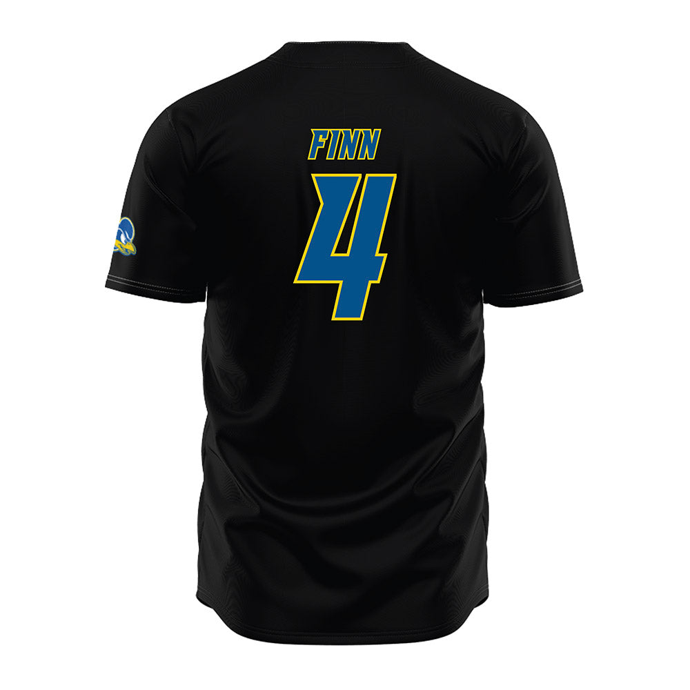 Delaware - NCAA Baseball : Rory Finn - Black Jersey-1